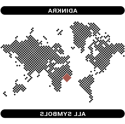 Adinkra symbols map