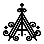 Agaou voodoo veve symbol