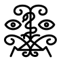Agassou voodoo veve symbol