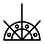 Kuu - The moon Sami symbol
