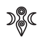 Moon goddess Wicca