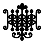 Ogun voodoo veve symbol