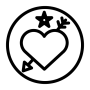 Oshun voodoo veve symbol