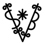 Sobo voodoo veve symbol