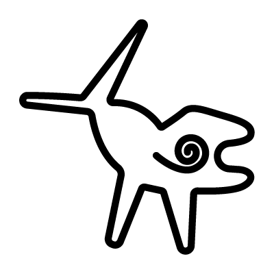 The Whale symbol Nazca lines, South America The Whale Nazca lines