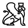 winged-sphinx Persian symbol